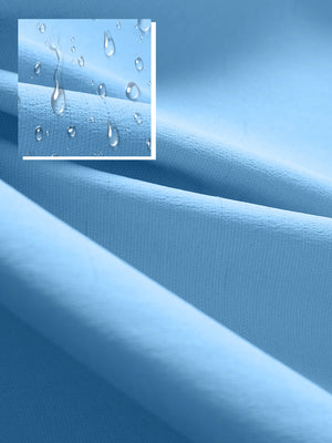 Lightweight Water-Resistant Nylon Blend Jacket