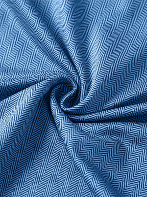 Herringbone Jacquard 1/4 Zip Pullover