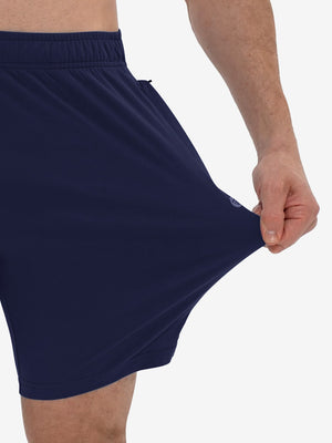 Pantalones Cortos Transpirables de Running con 4 Bolsillos con Cremallera