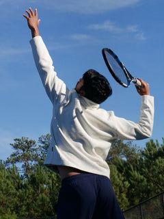 MAELREG Textured Insulated Winter Jacket, Beige (During Exercise Customer Photos)