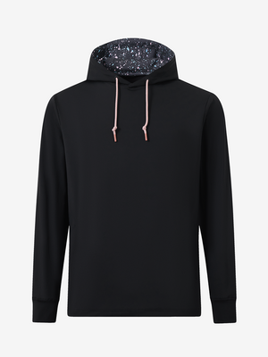 Soft Stretchy Hoodies with Inner Print Hood