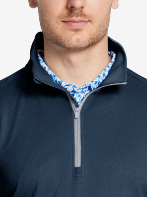 Moisture Wicking Quarter Zip Pullover