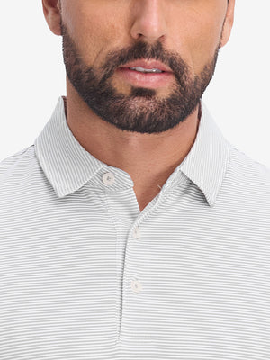 Polos de golf a rayas, cómodos y transpirables