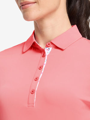 Women’s 5 Buttons Collared Polo Shirts