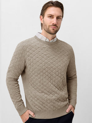 100% Cotton Knit Crew Neck Sweatshirt