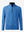 3D front view of the full print quarter zip pullover in line animal, showcasing bold and modern style.