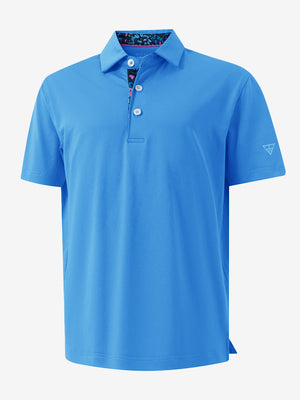 Boys Quick Dry Fit Athletic Solid Polo Shirts