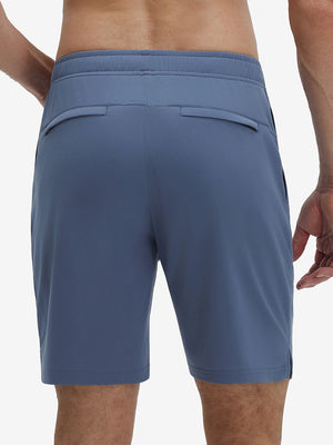 Pantalones Cortos Transpirables de Running con 4 Bolsillos con Cremallera