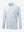 3D front view of the lightweight print long sleeve polo in light gray irregular pattern, modern and athletic design.