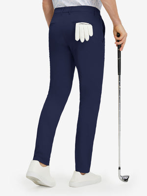Stretch Cotton Golf Trousers with 5 Pockets