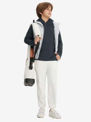 Youth Long Sleeve Hoodied with Kangaroo Pocket