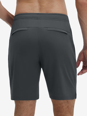 Pantalones Cortos Transpirables de Running con 4 Bolsillos con Cremallera