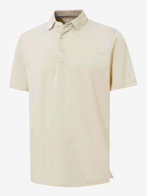Polos de golf a rayas, cómodos y transpirables