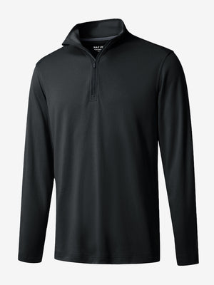 Moisture Wicking Quarter Zip Pullover