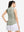Women‘s Q-Zip Pin Striped Golf Shirts