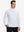 Ultra-Soft Brushed Fleece Lining Quarter Zip Sweatshirt in white, front upper body view