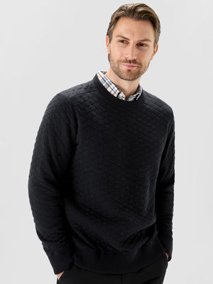 100% Cotton Knit Crew Neck Sweater