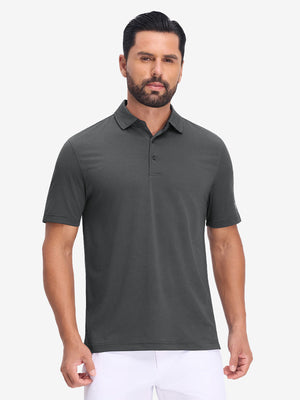 Polos de golf a rayas, cómodos y transpirables