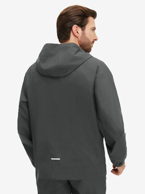 Waterproof Lightweight Rain Jacket with Hood