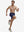 Pantalones Cortos Transpirables de Running con 4 Bolsillos con Cremallera