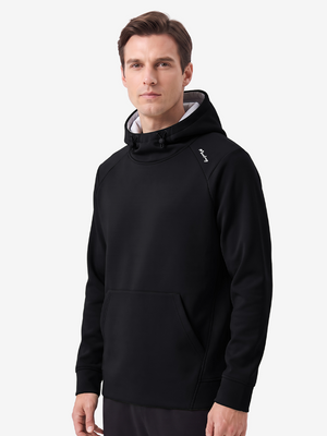 Athletic Casual Hoodie with Kangaroo Pocket
