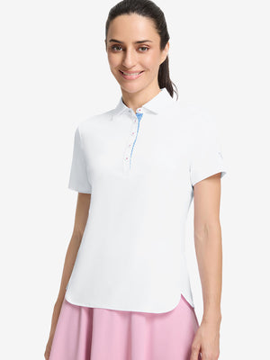 Women’s 5 Buttons Collared Polo Shirts