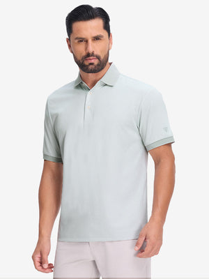 Moisture Wicking Jacquard Golf Shirts