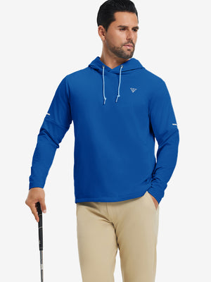 Sudadera polar casual de cuello redondo con capucha
