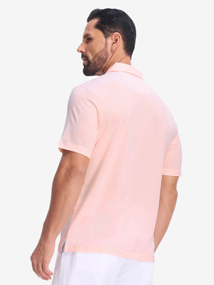 Polos de golf a rayas, cómodos y transpirables