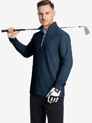 Moisture Wicking Quarter Zip Pullover