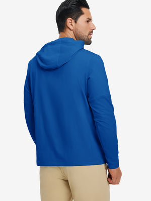 Sudadera polar casual de cuello redondo con capucha