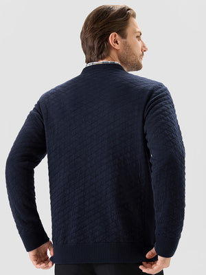 100% Cotton Knit Crew Neck Sweater