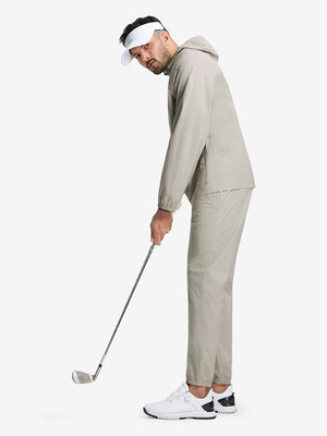 Waterproof Lightweight Rain Jacket with Hood