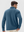 Heather Brushed Rib Knit Quarter Zip with 2 Pockets