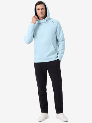 Athletic Casual Hoodie with Kangaroo Pocket