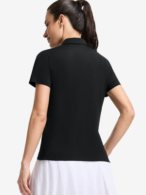 Women’s 5 Buttons Collared Polo Shirts