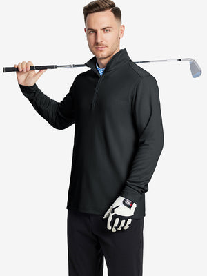 Moisture Wicking Quarter Zip Pullover