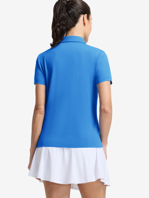 Women’s 5 Buttons Collared Polo Shirts