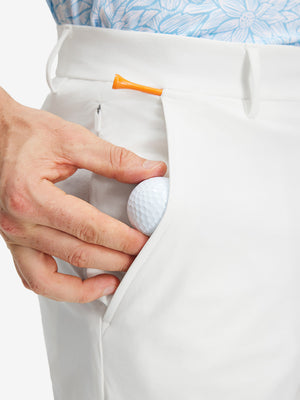 Stretch Cotton Golf Trousers with 5 Pockets