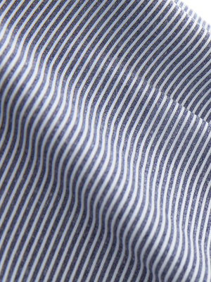 Women‘s Q-Zip Pin Striped Golf Shirts