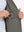 Close-up of inner pocket structure of garment, lightweight upf50+ short sleeve golf vests jacket in khaki grey