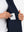 Close-up of inner pocket structure of garment, lightweight upf50+ short sleeve golf vests jacket in navy