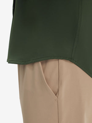 Cool Print Plain Button Up Shirts