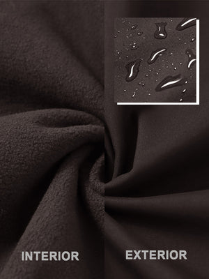 Chalecos sin mangas de forro polar Softshell para exteriores con 6 bolsillos