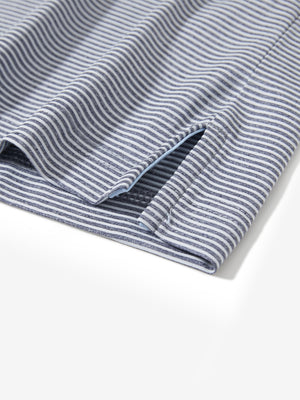 Polos de golf a rayas, cómodos y transpirables