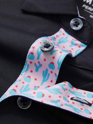 Boys Quick Dry Fit Athletic Solid Polo Shirts