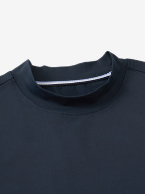 Women's Moisture-Wicking Mock Neck Sleeveless Golf Tops