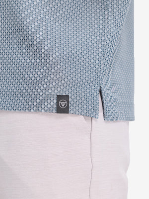 Moisture Wicking Jacquard Golf Shirts