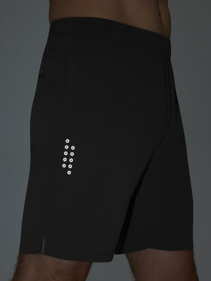 Pantalones Cortos Transpirables de Running con 4 Bolsillos con Cremallera