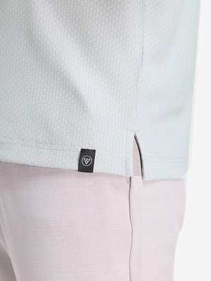 Moisture Wicking Jacquard Golf Shirts